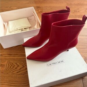 NIB - L’Autre Chose - Napa Leather Ankle Booties